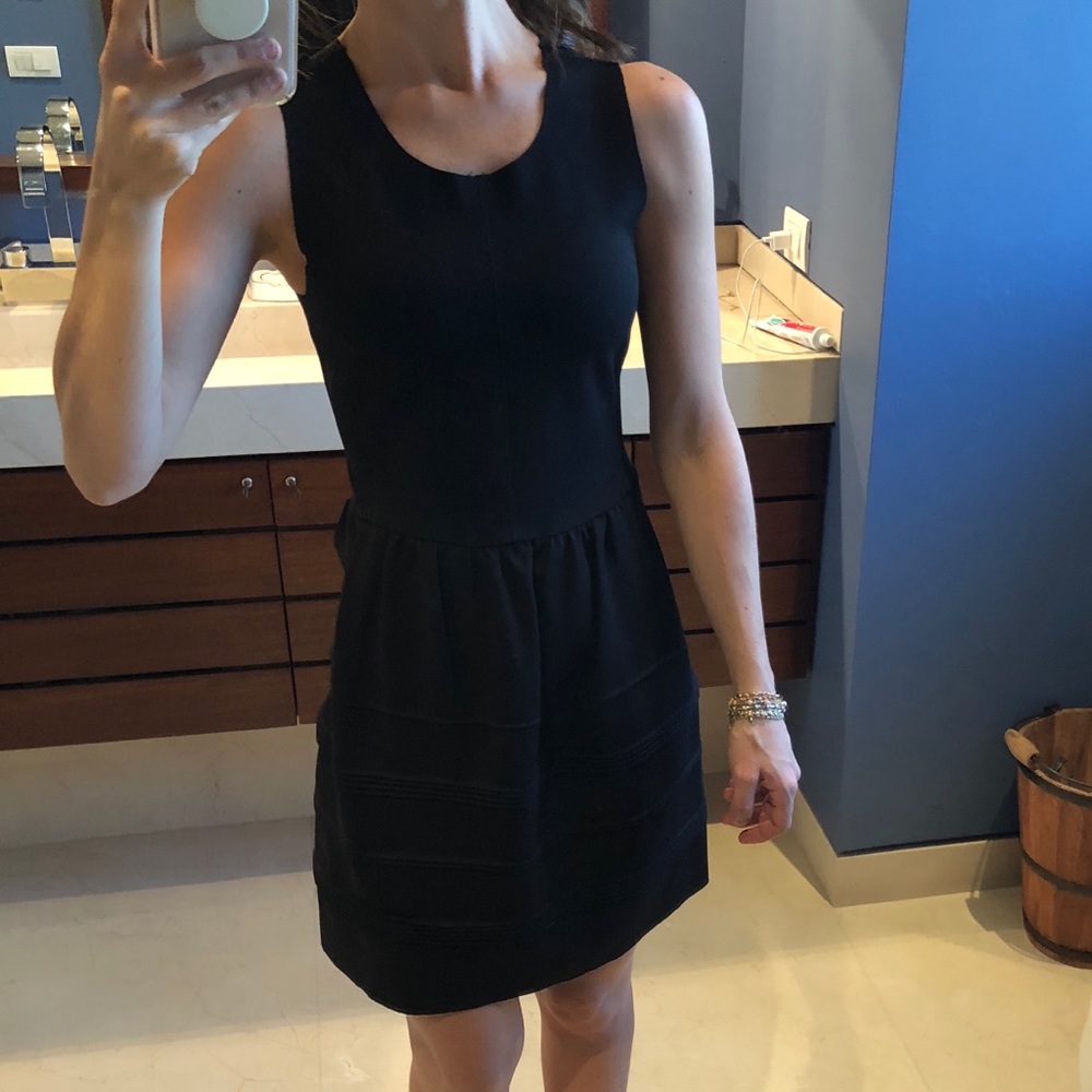 Madewell Black mini dress